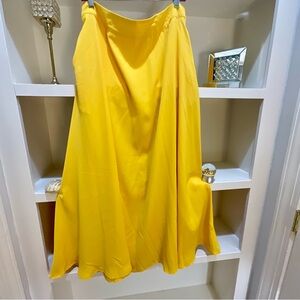 Bright Yellow Skirt